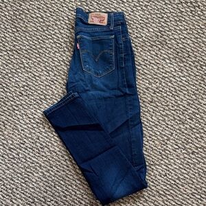 Levi's Women's Indigo 711skinny Leg Jeans